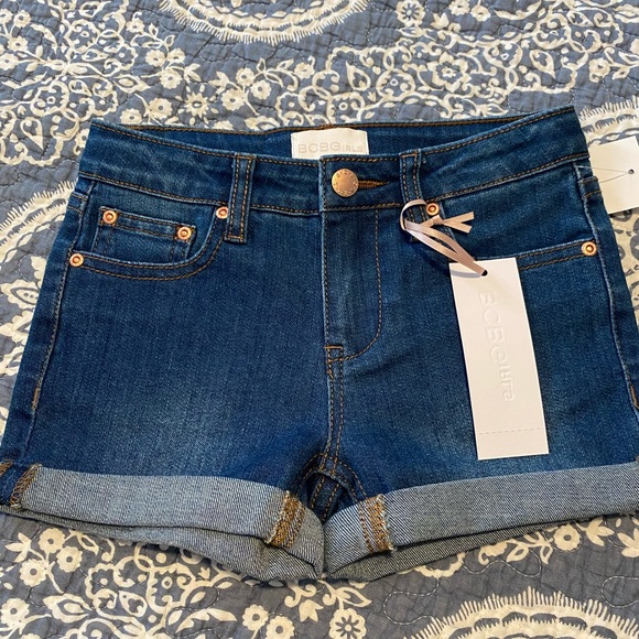 BCBG Other - BCBG Girls Roll Cuff Stretch Denim Jeans